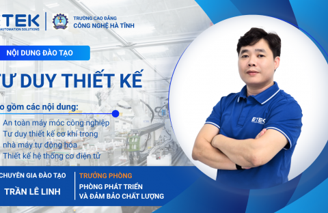 KHỞI ĐỘNG CHUYÊN ĐỀ “TƯ DUY THIẾT KẾ” – AN TOÀN MÁY MÓC CÔNG NGHIỆP TẠI ETEK